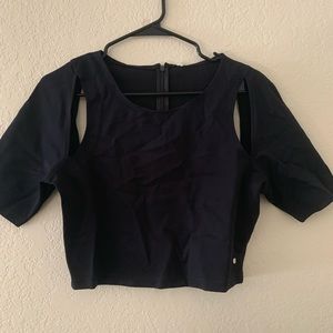Crop athletic top